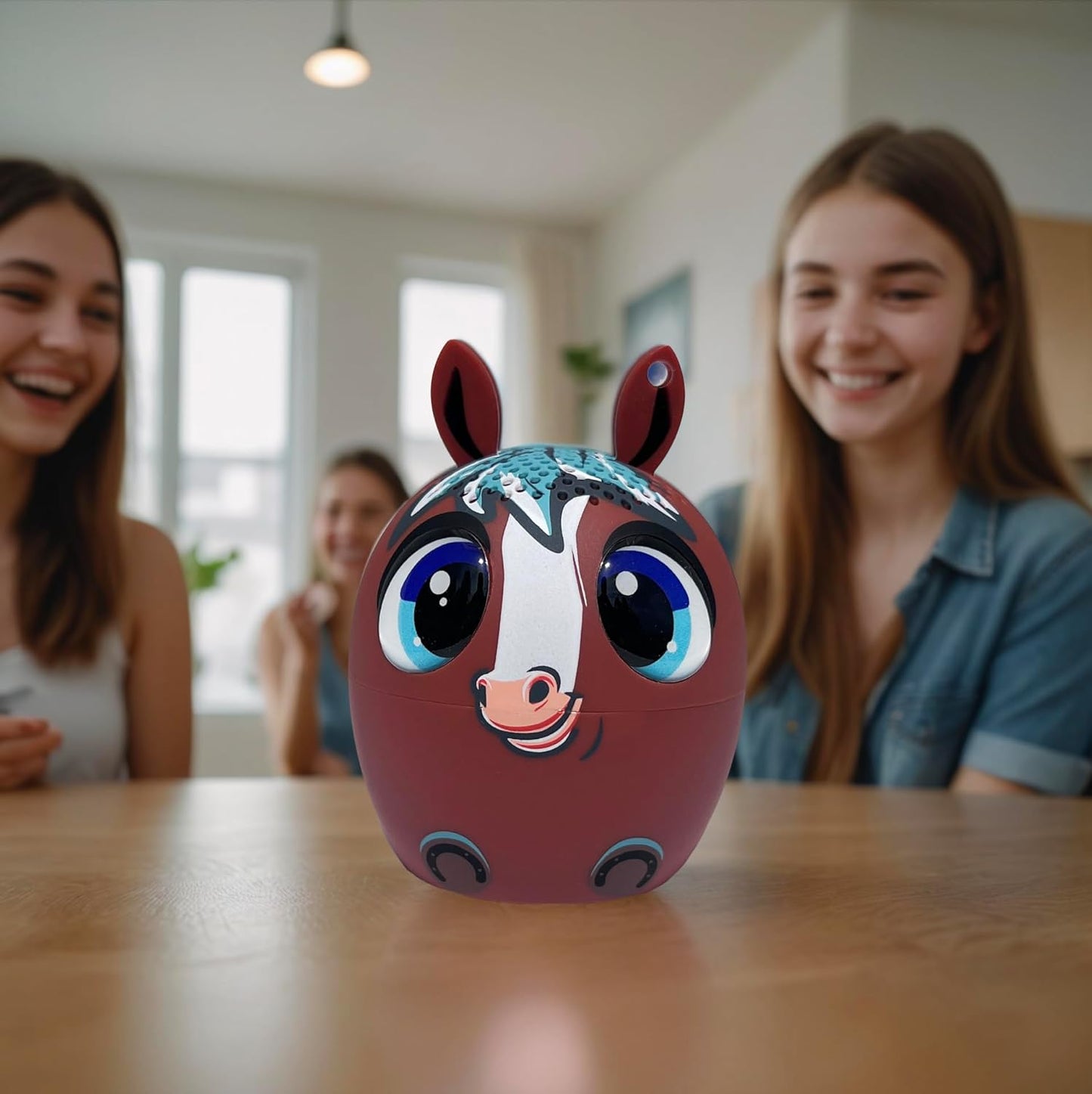 Horse Mini Bluetooth Speaker for All Ages - True Wireless Stereo Your Portable Symphony for On-The-Go Sonic Bliss! Powerful Rich Room-Filling Sound (Giddy up Groove)