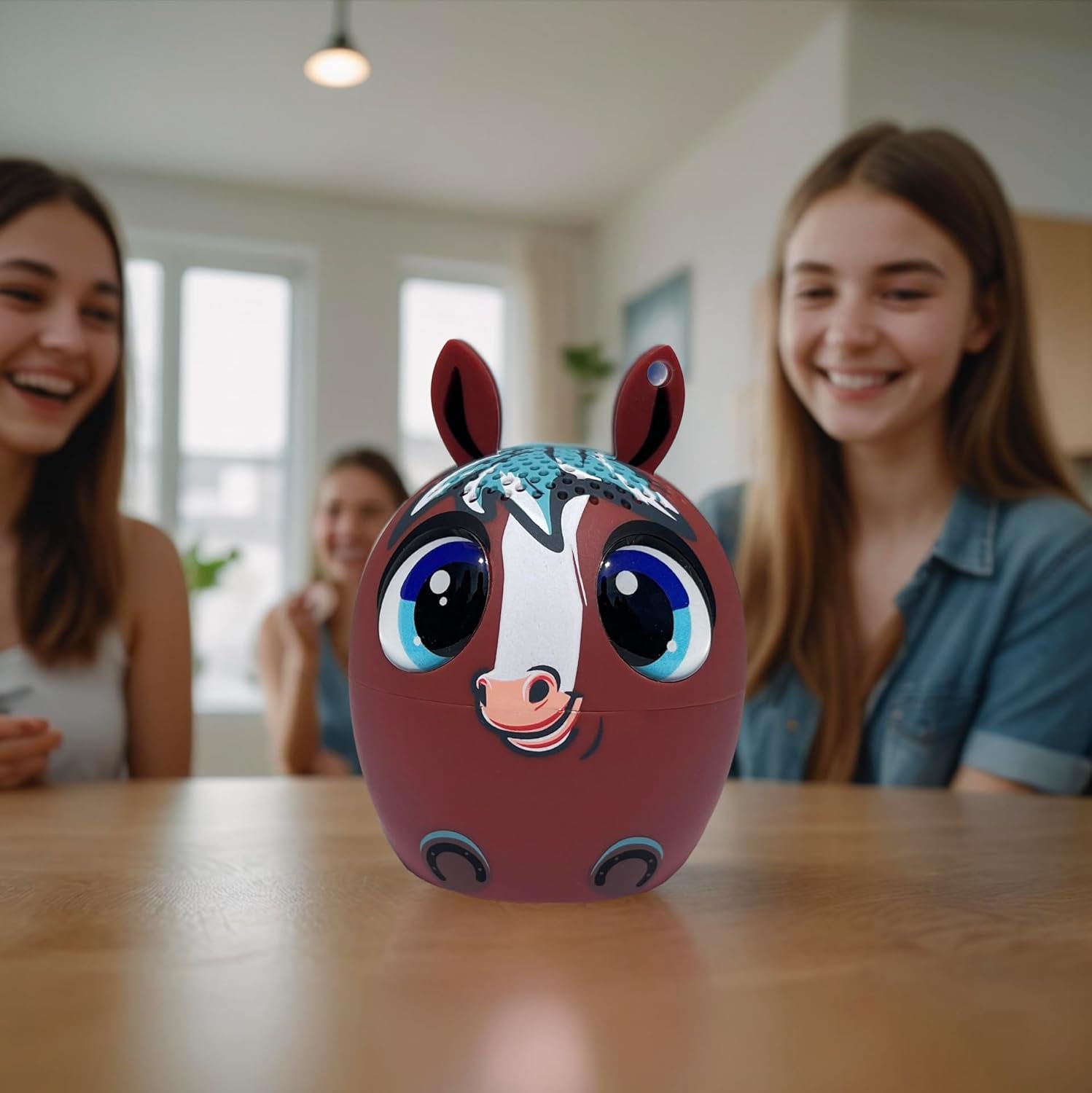 Horse Mini Bluetooth Speaker for All Ages - True Wireless Stereo Your Portable Symphony for On-The-Go Sonic Bliss! Powerful Rich Room-Filling Sound (Giddy up Groove)